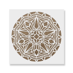 Sablon Perete vopsire, tencuiala 0.7mm Deco Mandala Refolosibil, model MXSP7152