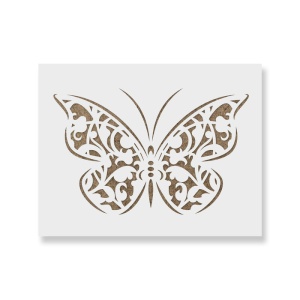 Sablon Perete vopsire, tencuiala 0.7mm Fluture Gothic model MXSP7411 - Img 1
