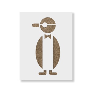 Sablon Perete vopsire, tencuiala 0.7mm Keep Frozen Symbol Refolosibil, model MXSP7242