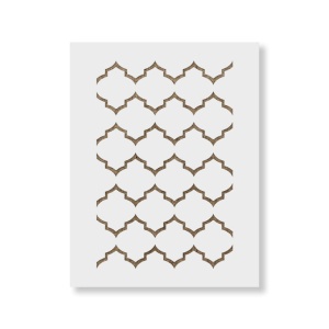 Sablon Perete vopsire, tencuiala 900x600x0.7mm Moroccan Refolosibil, model MXSP7120 - Img 2