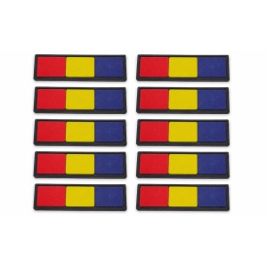 Set 10 Emblema Ecuson patch drapel Romania 50x15mm MAPN MAI EMB00056 - Img 4