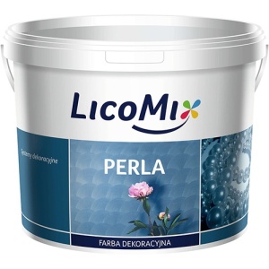 Vopsea decorativă pentru șabloane „Lico Mix Perla” bază 1kg LICO6908