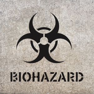 Sablon Perete vopsire, tencuiala 0.7mm Biohazard Symbol Refolosibil, model MXSP7217 - Img 4
