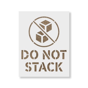 Sablon Perete vopsire, tencuiala 0.7mm Do Not Stack Refolosibil, model MXSP7223