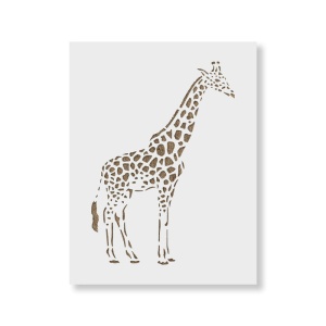 Sablon Perete vopsire, tencuiala 0.7mm Girafă model MXSP7422