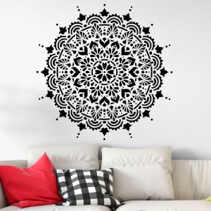 Sablon Perete vopsire, tencuiala 0.7mm Paradise Mandala Refolosibil, model MXSP7146 - Img 3