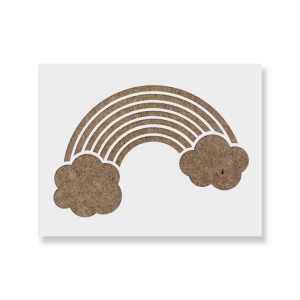 Sablon Perete vopsire, tencuiala 0.7mm Rainbow Refolosibil, model MXSP7195
