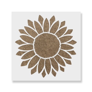 Sablon Perete vopsire, tencuiala 0.7mm Sunflower Stencil Refolosibil, model MXSP7165