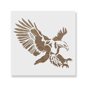 Sablon Perete vopsire, tencuiala 0.7mm Vultur model MXSP7389