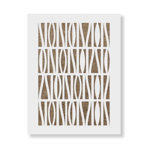 Sablon Perete vopsire, tencuiala 900x600x0.7mm Mod Squad Refolosibil, model MXSP7122