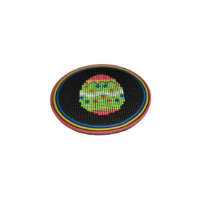 Set suport pentru pahare si cani set de 6 piese ou de pasti, 95mm PVC - Img 9