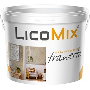 Tencuiala sablonabila decorativă Lico Mix Travertin6 kg LICO6912