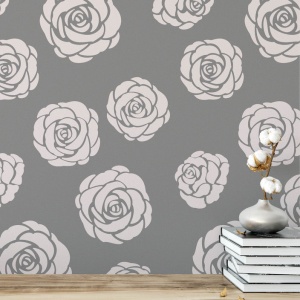 Sablon 900x600x0.7mm Roses Refolosibil, model MXSP7028 - Img 4