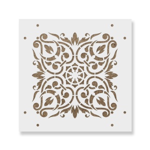 Sablon Perete vopsire, tencuiala 0.7mm Arabesque Refolosibil, model MXSP7154