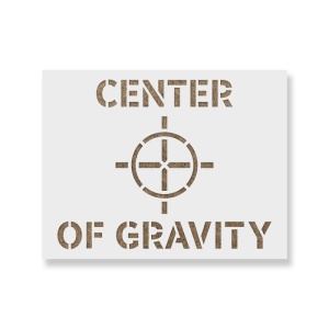 Sablon Perete vopsire, tencuiala 0.7mm Center Of Gravity Refolosibil, model MXSP7234