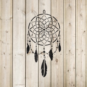 Sablon Perete vopsire, tencuiala 0.7mm Dream Catcher model MXSP7456 - Img 4