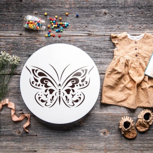 Sablon Perete vopsire, tencuiala 0.7mm Fluture model MXSP7436 - Img 3