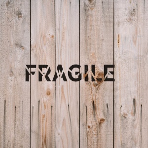 Sablon Perete vopsire, tencuiala 0.7mm Fragile Word Broken Refolosibil, model MXSP7251 - Img 3