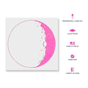 Sablon Perete vopsire, tencuiala 0.7mm Moon Refolosibil, model MXSP7188 - Img 2