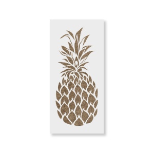 Sablon Perete vopsire, tencuiala 0.7mm Pineapple Stencil Refolosibil, model MXSP7166