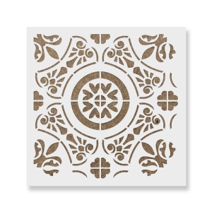 Sablon Perete vopsire, tencuiala 0.7mm Sigfrid Tile Stencil Refolosibil, model MXSP7276 - Img 2