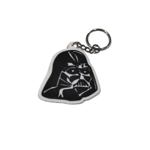 Breloc Star Wars - Darth Vader alb 60mm breloc chei sau ghiozdan