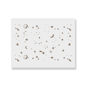Sablon 900x600x0.7mm Sky Stars Refolosibil, model MXSP7029