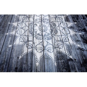 Sablon Perete 25cm NASHIK MANDALA 0.7mm model MXSP7608 marime 25cm X 25cm - Img 7