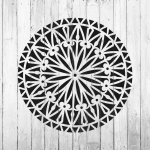 Sablon Perete vopsire, tencuiala 0.7mm Bellis Mandala Refolosibil, model MXSP7153 - Img 4