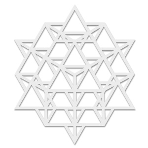 Sablon Perete vopsire, tencuiala 0.7mm Geometrie Sacră Merkaba model MXSP7473