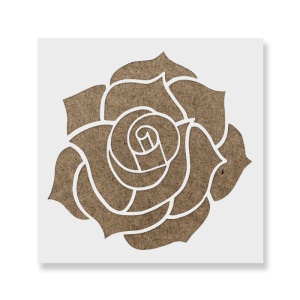 Sablon Perete vopsire, tencuiala 0.7mm Rose Stencil Refolosibil, model MXSP7167