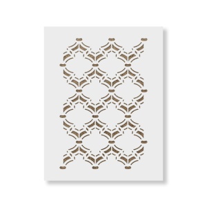 Sablon Perete vopsire, tencuiala 900x600x0.7mm Moroccan Detailed Refolosibil, model MXSP7080 - Img 3