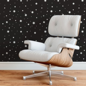 Sablon Perete vopsire, tencuiala 900x600x0.7mm Twinkle Stars Refolosibil, model MXSP7094 - Img 2