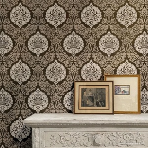 Sablon Perete vopsire, tencuiala dimensiune 900x600 x mm grosime 0,7mm Constance Damask model MXSP7500