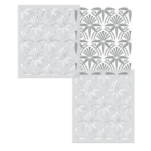Sablon Perete vopsire, tencuiala dimensiune 900x600 x mm grosime 0,7mm Upscaled Cabana Bamboo model MXSP7494