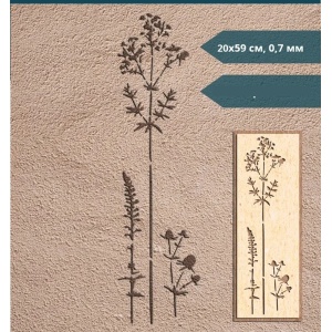 Sablon Perete vopsire, tencuiala model Flori de Pajiște MXSP7655 marime 200 x 590 mm