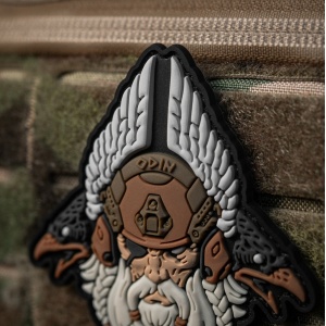 Emblema Patch Petic Odin PVC Multicolor Olive 90x75mm - Img 5
