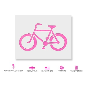 Sablon Perete vopsire, tencuiala 0.7mm Bike Refolosibil, model MXSP7212 - Img 2