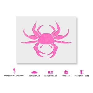 Sablon Perete vopsire, tencuiala 0.7mm Crab model MXSP7393 - Img 2