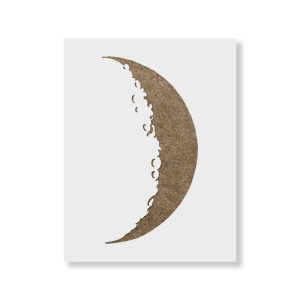 Sablon Perete vopsire, tencuiala 0.7mm Crescent Moon Refolosibil, model MXSP7198