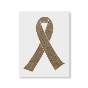 Sablon Perete vopsire, tencuiala 0.7mm Panglică Cancer de Sân model MXSP7461