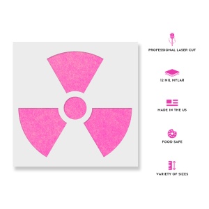 Sablon Perete vopsire, tencuiala 0.7mm Radioactive Refolosibil, model MXSP7222 - Img 2