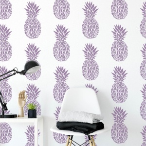Sablon Perete vopsire, tencuiala 900x600x0.7mm Pineapple Refolosibil, model MXSP7104 - Img 3