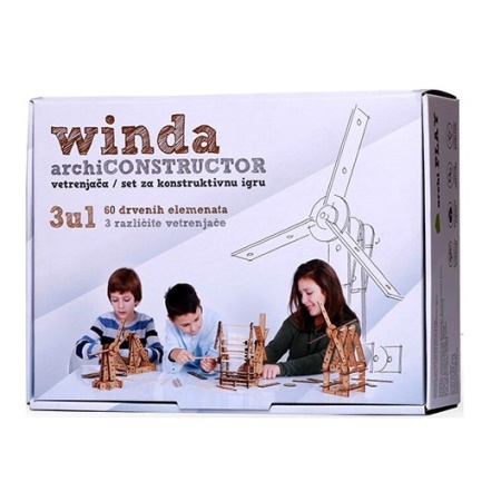 Winda ArchiConstructor – 3u1 set za gradnju i konstruktivnu igru - Img 6