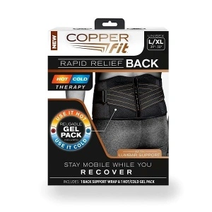 Copper Fit Rapid Relief Univerzalni Pojas za lumbalni deo sa Gelom Toplo/Hladno i čvrstom Potporom - Img 7