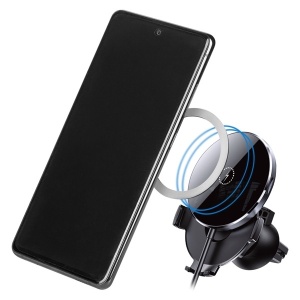 Magnetni držač i bežični punjač za telefone u autu - Img 2