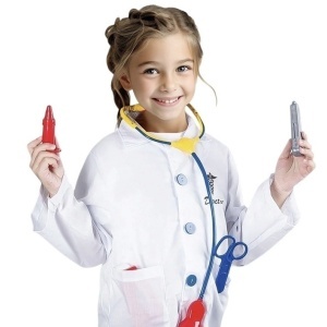 Set za male doktore – dečiji doktor komplet sa mantilom i medicinskim priborom