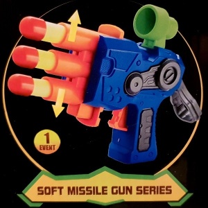 Soft Gun set sa 2 pištolja i 6 metaka - Img 6