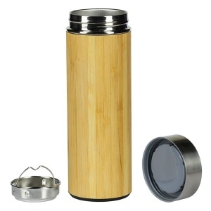 Termos flašica od bambusa 400 ml - Img 2