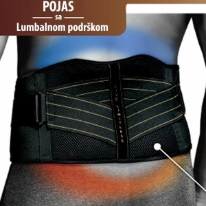 Copper Fit Rapid Relief Univerzalni Pojas za lumbalni deo sa Gelom Toplo/Hladno i čvrstom Potporom